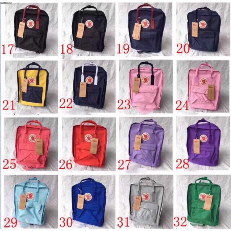 Balo Kanken Size Mini Nhiều Màu Có Sẵn