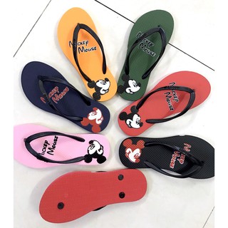 Dép Tông Nữ Xỏ Ngón Hình Thỏ/ Ong/ Micky Đi Biển Mùa Hè Dễ Thương DK23