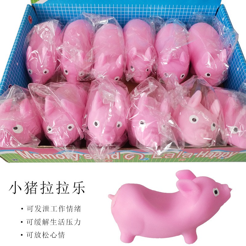 Heo Hồng mềm dẻo siêu kute-đồ chơi squishy heo hồng đáng yêu kéo dài GUDETAMA giúp giảm stress