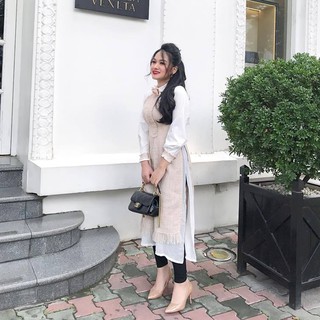 ÁO DÀI DẠ TWEED HÀNG THIẾT KẾ