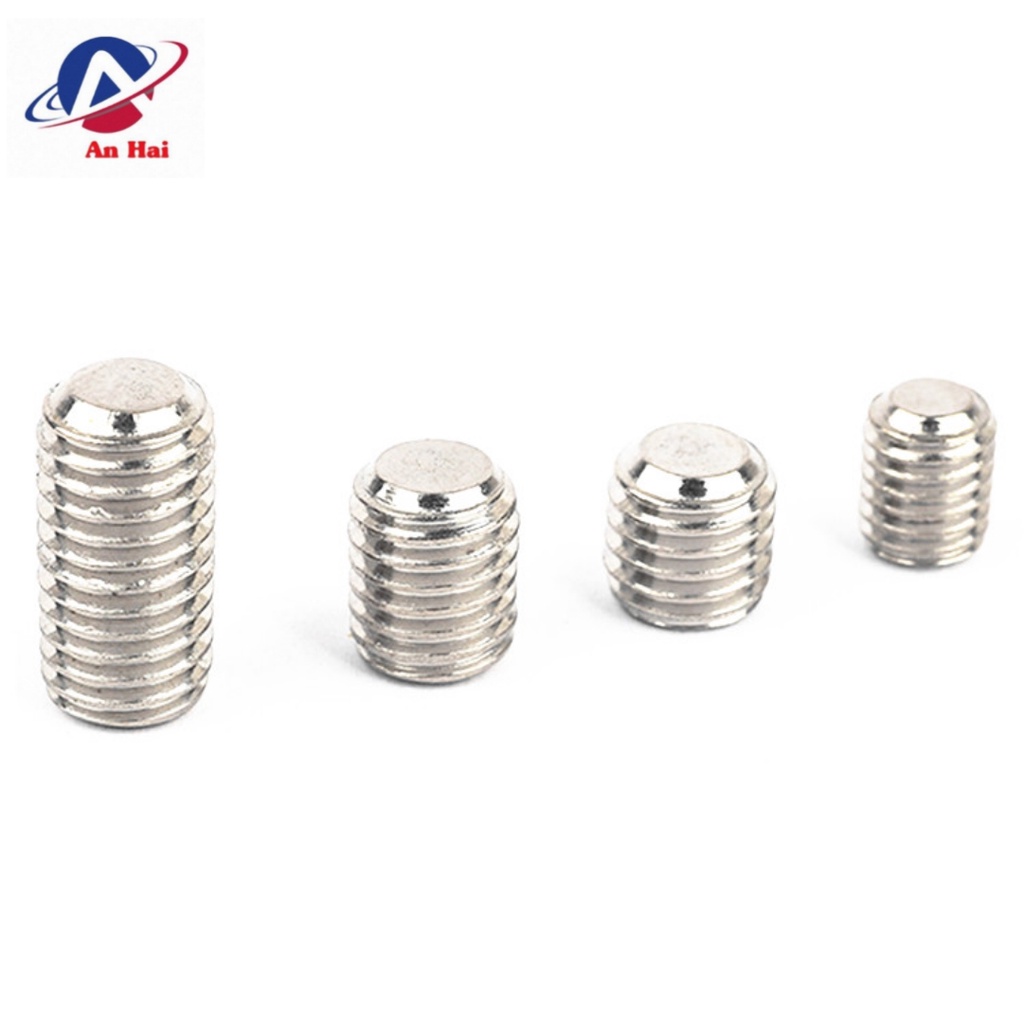 Vít Trí Đầu Bằng M3 và M4 -hàng đặc chủng- đầu Lục Giác Chìm Inox 304 , thép đen