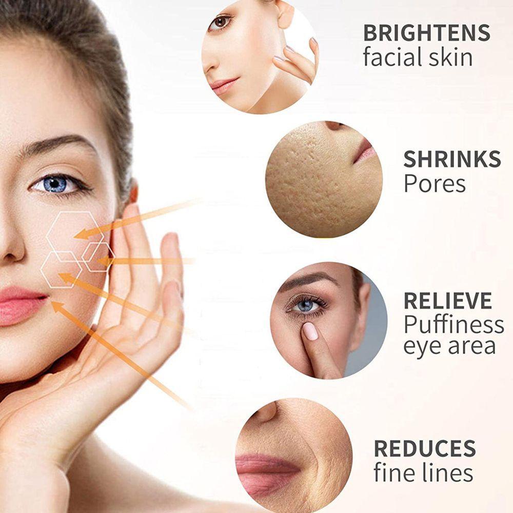 USNOW Cây Lăn Silicone Làm Mát Khuôn Mặt Có Thể Tái Sử Dụng