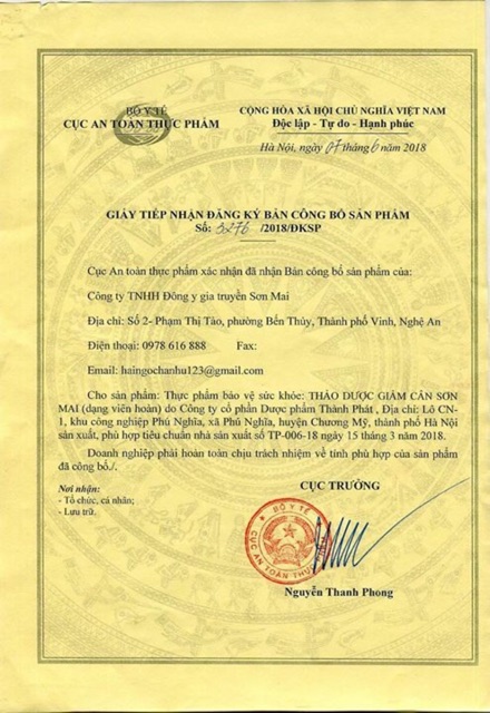 Thảo mộc Sơn Mai 30 ngày 57 viên dạng viên nang | BigBuy360 - bigbuy360.vn