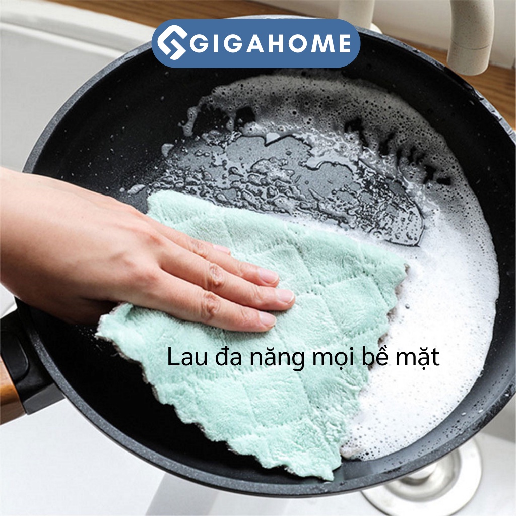 Khăn Lau Nhà Bếp Đa Năng 2 Mặt Siêu Thấm Hút GIGAHOME 5962