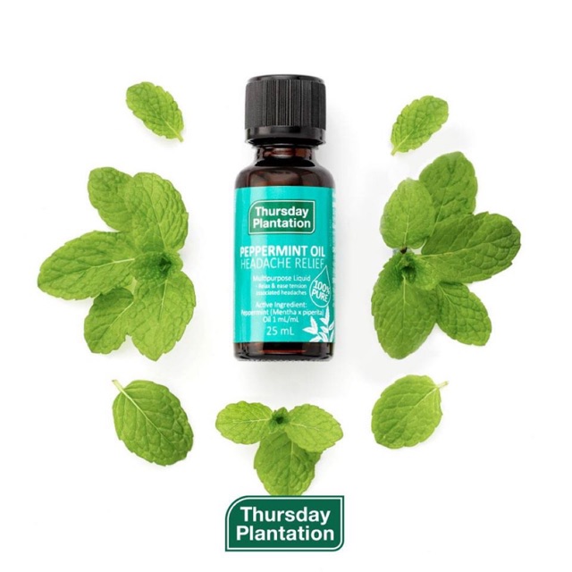 Tinh dầu bạc hà Peppermint Oil Thursday Plantation 25ml