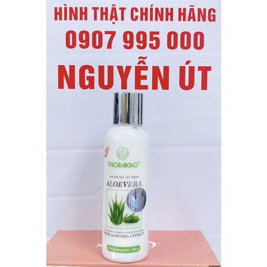 sữa tẩy trang Alovera thorakao 140g