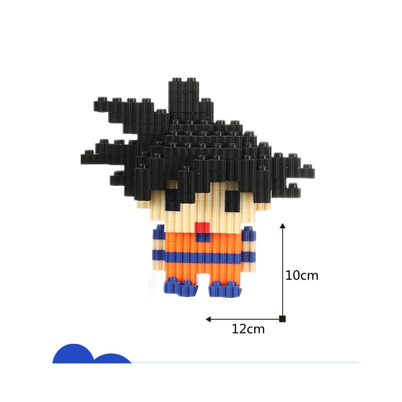 Đồ chơi xếp hình 3D brick mini size nhỏ 12cm đáng yêu