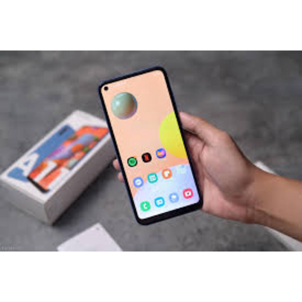 điện thoại Samsung Galaxy A11 ram 3G rom 32G 2sim. máy Chính Hãng, Camera sau: Chính 13 MP &amp; Phụ 5 MP, 2 MP, cày game ok