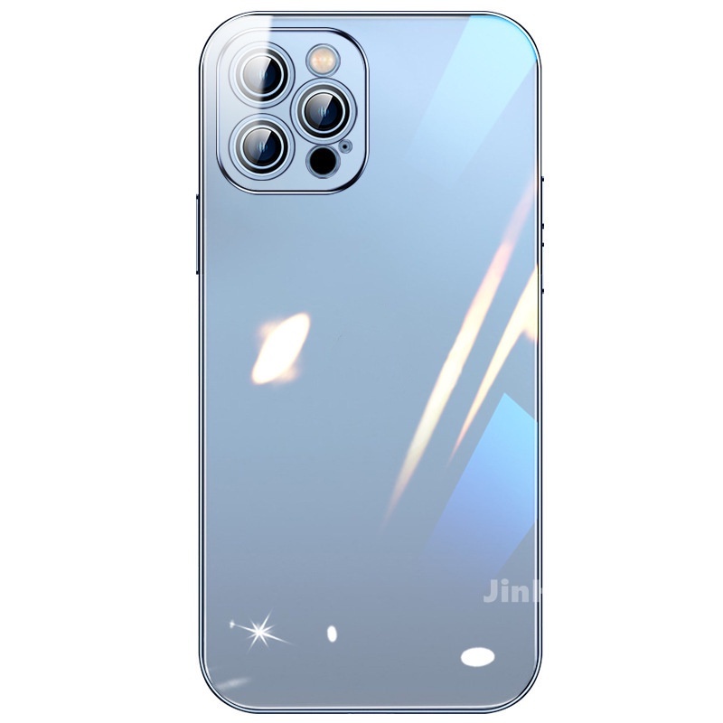 Ốp Điện Thoại Trong Suốt Mạ Điện 2Nd Gen Cho IPhone 13 12 11 Pro Max XR 7 8 Plus