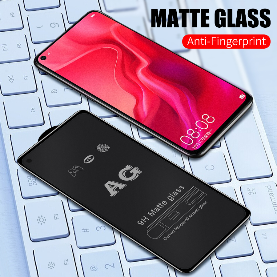 Kính Cường Lực Toàn Màn Hình Chống Bám Vân Tay Cho Huawei P30 Lite Nova 5t 7i 7 Se 3i Y9 Prime 2019 Y9S Y6S Y5P Y6P Y7P Honor 8x