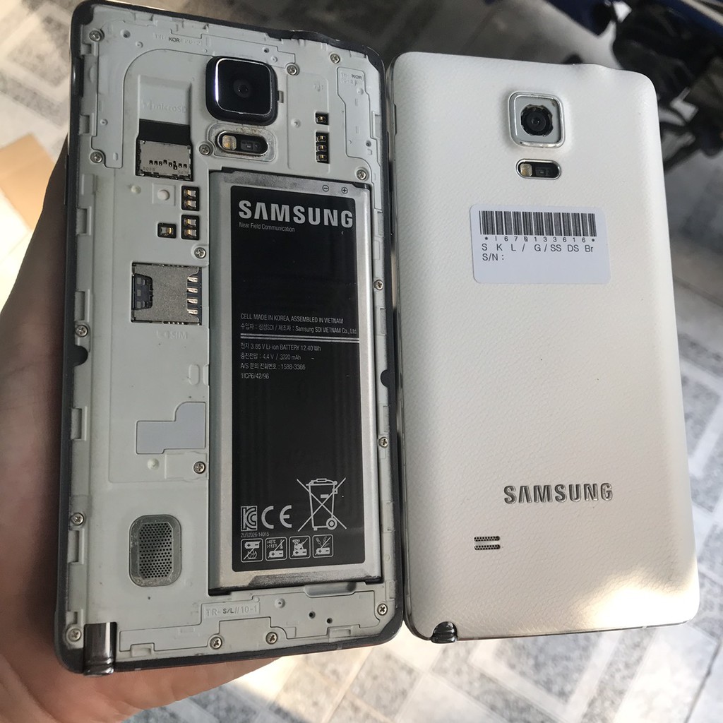Điện thoại Samsung Galaxy Note 4 Ram3/32 chính hãng nhập khẩu, Chiến game mượt