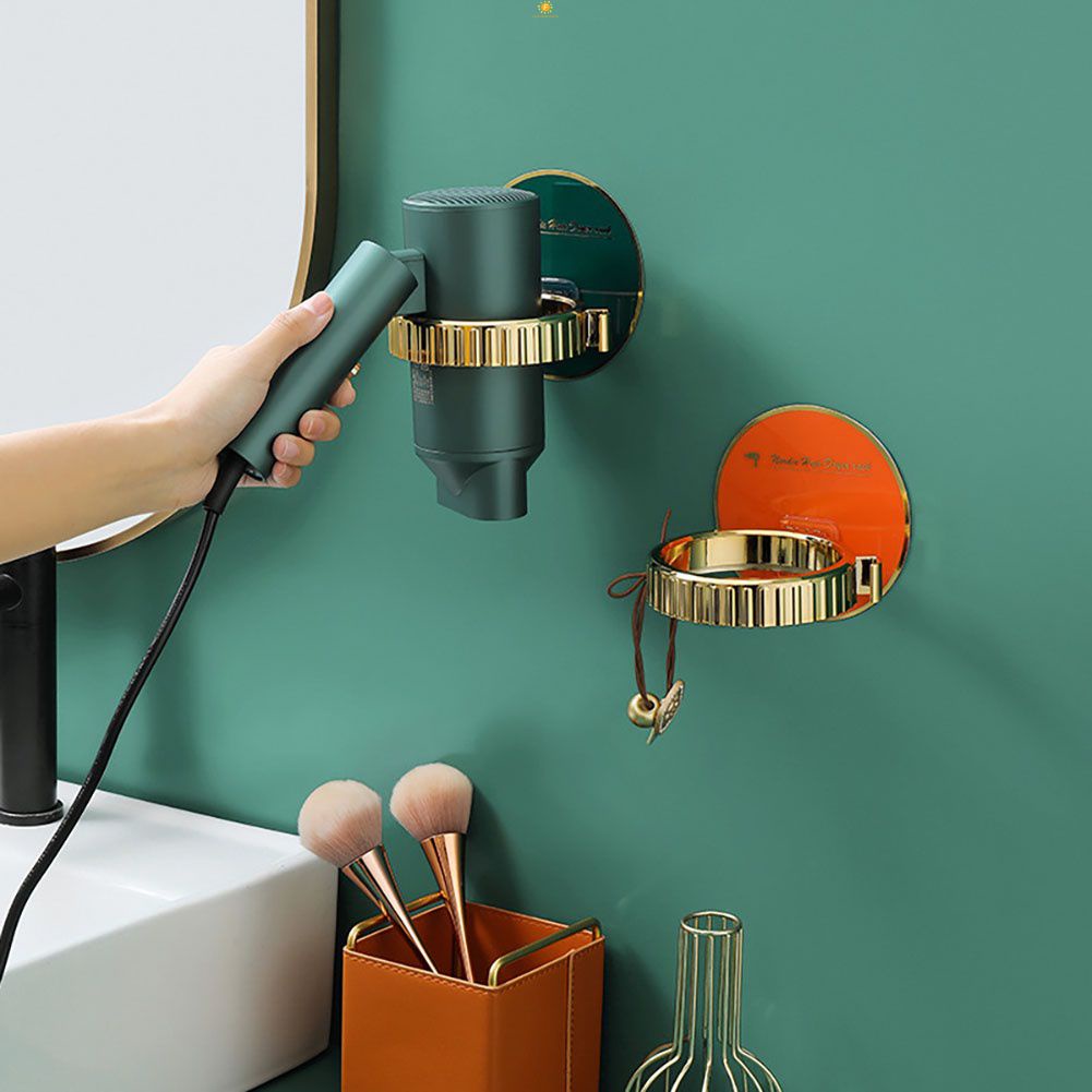 Mới Bền Máy Sấy Tóc Treo Giá Đỡ/Phòng Tắm Máy Sấy Tóc Lưu Trữ Gác/Abs Kệ Khô Hơn Móc Treo lưu Trữ Móc Ins Phụ Kiện Phòng Tắm