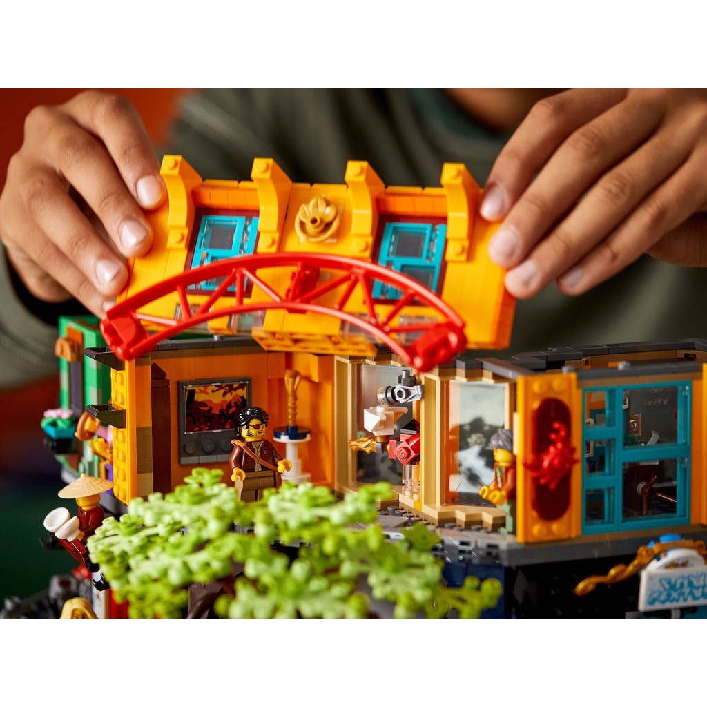 [ RẺ VÔ ĐỊCH ] LEGO Ninjago 71741 NINJAGO City Gardens