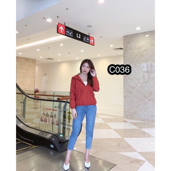 SỈ ÁO GIÓ 2 LỚP NỮ VNXK CẢN GIÓ, CHỐNG NƯỚC SIÊU RẺ ĐẸP