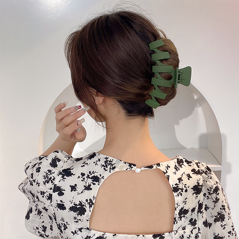 Kẹp Tóc Càng Cua Lớn Đơn Giản Thời Trang Hàn Quốc Cho Nữ