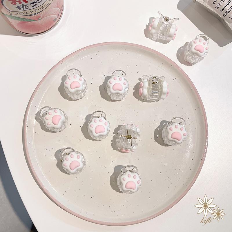 Kẹp tóc hình chân mèo dễ thương cho nữ