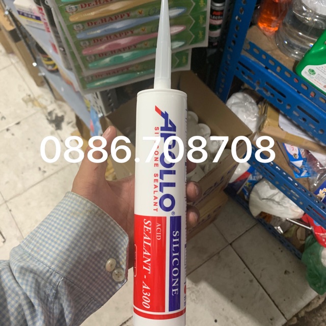 Keo dán đa năng Silicone A300 1 cây