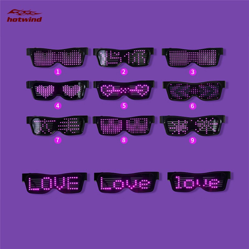 Kính đèn led kết nối với điện thoại qua app không dây Bluetooth