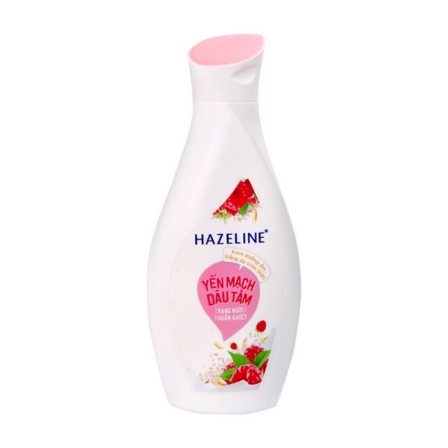 Sữa dưỡng thể dưỡng ẩm Hazeline yến mạch dâu tằm 230ml