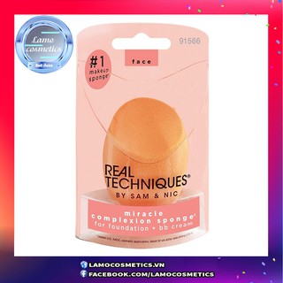 Mút Tán Kem Nền Real Techniques Miracle Complexion Sponge Chính Hãng 100%