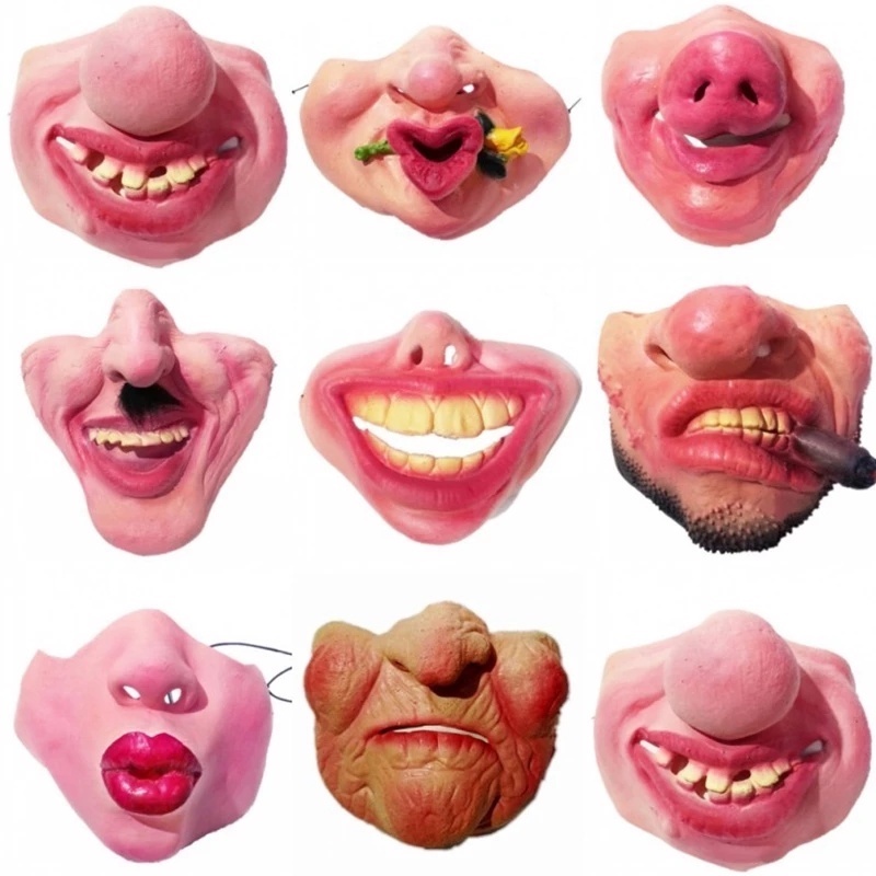 Mặt Nạ Hóa Trang Halloween Hình Chú Hề Kinh Dị