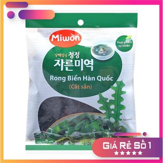 Rong biển Hàn Quốc nấu canh Miwon gói 20g - Rong biển khô cắt sẵn