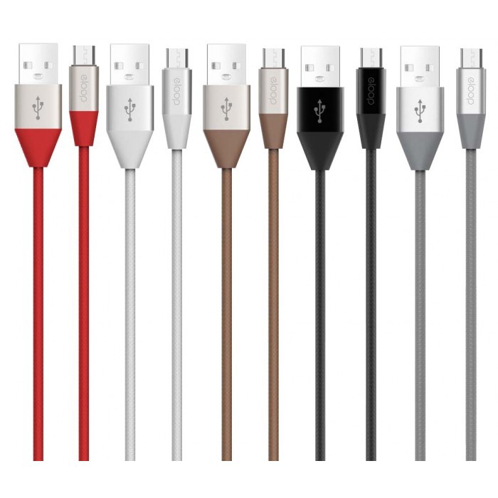 Dây Cáp Sạc Dài 1.2m Eloop S32 - Micro USB- Hãng Phân Phối Chính Thức