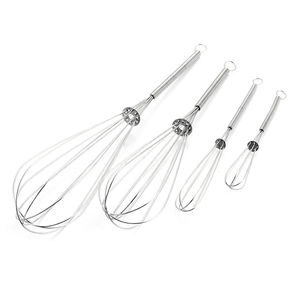 1 Cây Đánh Trứng Chất Liệu Thép Không Gỉ Có 4 Kiểu Khác Nhau