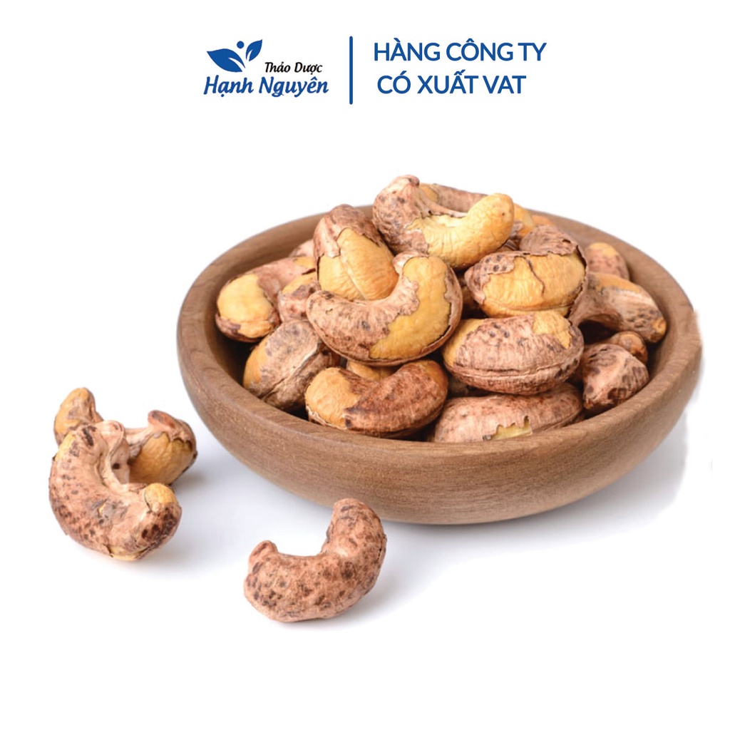 Hạt điều vỏ lụa rang muối 500g (Hàng loại 1, ăn vặt, làm bánh, sữa hạt thơm ngon) - Thảo Dược Hạnh Nguyên