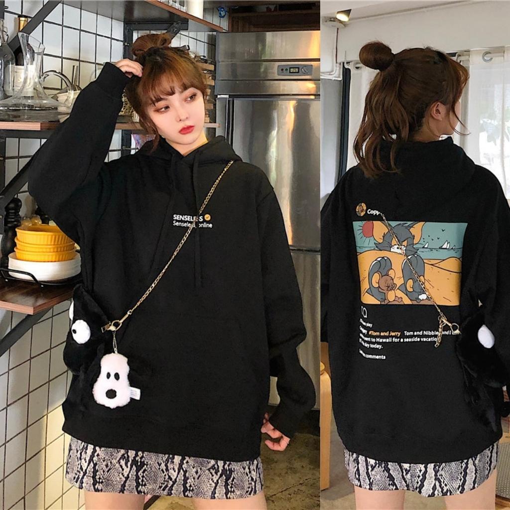 Áo Hoodie Nam Nữ Unisex Fom Rộng - Áo Nỉ Bông hoodie Chất Dày Dặn Họa Tiết nhiều màu phong cách ulzzang Hàn Quốc