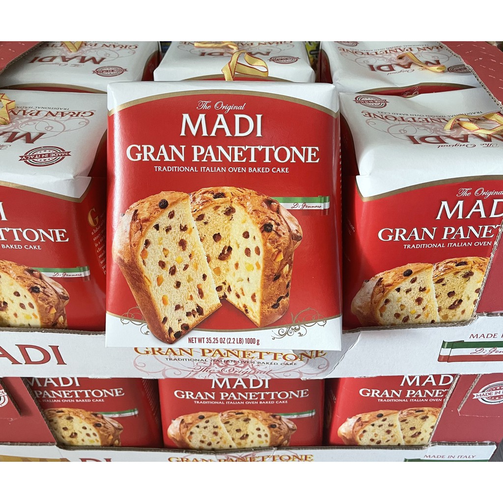 BÁNH MÌ NHÂN CÁC LOẠI TRÁI CÂY KHÔ - BÁNH MADI GRAN PANETTONE