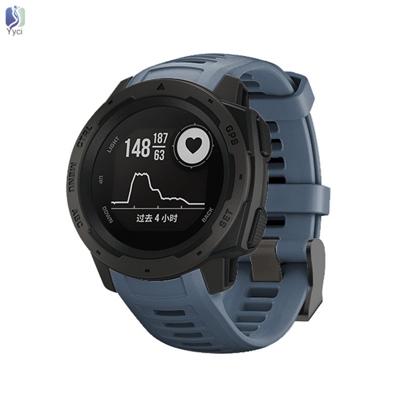 Dây đeo silicon cao cấp cho đồng hồ Garmin Instinct