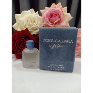 Nước hoa nam Dolce & Gabbana Light Blue Pour Homme 4.5ml Auth 💯%