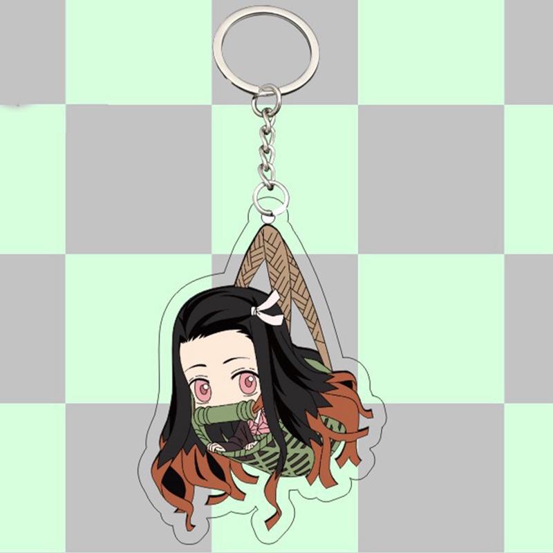 Móc Khóa Hoạt Hình Demon Slayer Kimetsu No Yaiba Tanjiro Kamado