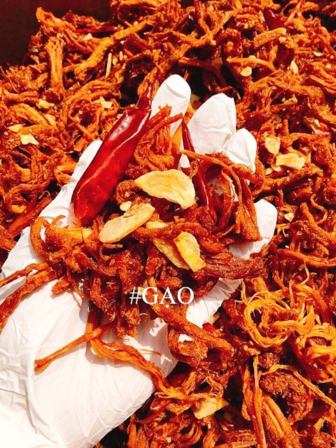 GẠO - KHÔ HEO CHÁY TỎI - 250G | BigBuy360 - bigbuy360.vn