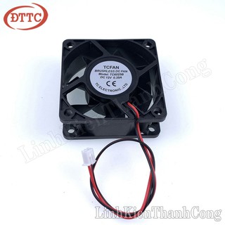 Quạt tản nhiệt 6025 6x6x2.5cm 12V 0.35A