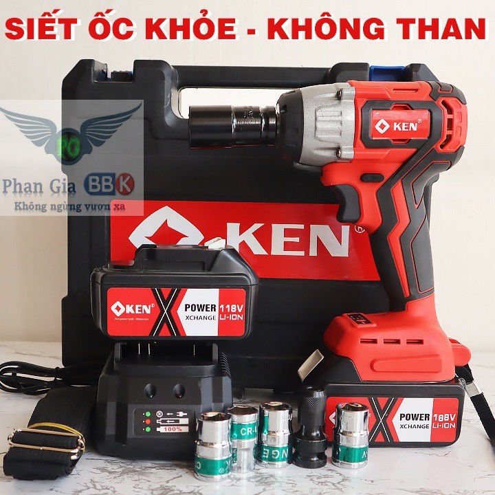 MÁY SIẾT BULONG KHÔNG CHỔI THAN 188V