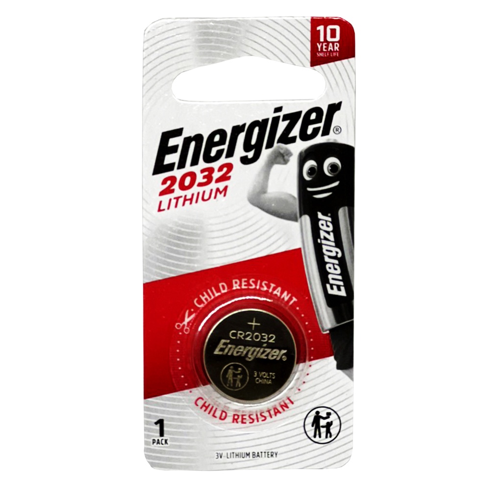 Pin CR2032 Energizer cao cấp vỉ 1 viên chính hãng dung lượng cao vượt trội