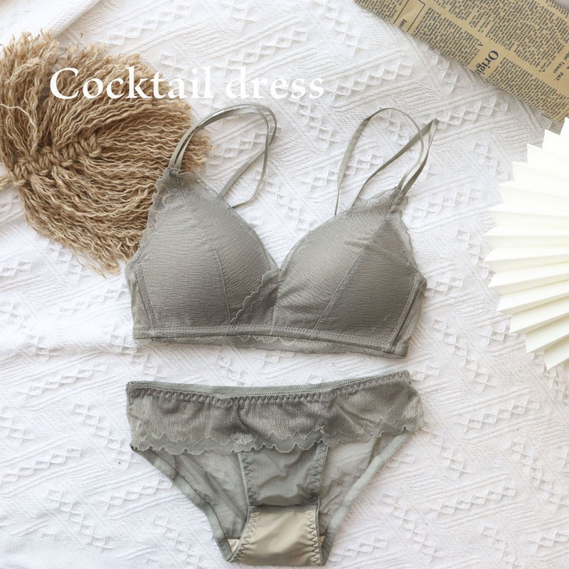 Bộ Đồ Lót Ren Không Gọng Quyến Rũ Cho Nữ | BigBuy360 - bigbuy360.vn