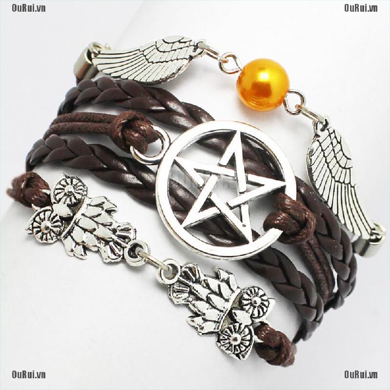 Vòng tay bện dây hình động vật và thiên thần độc đáo