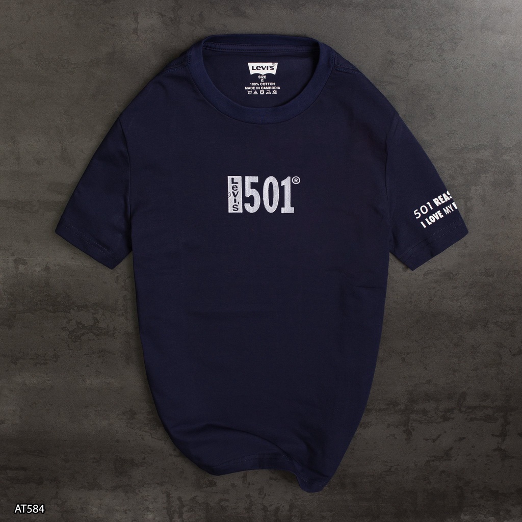 Áo thun 100% Cotton 4 chiều Levi.s AT584 - áo thun nam VNXK