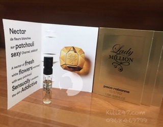 Vial mẫu thử Lady Million 1,5ml