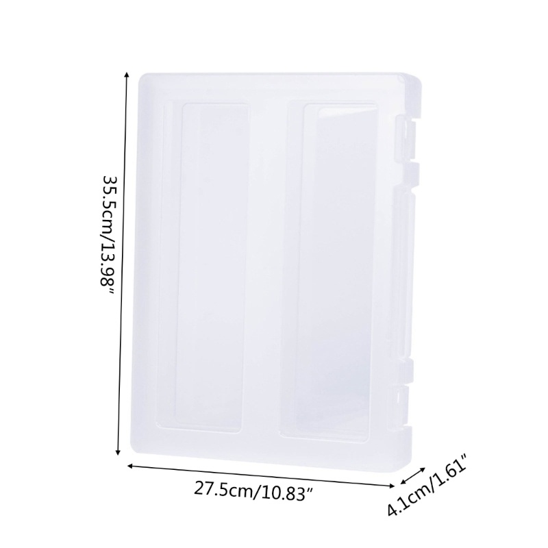 Hộp Đựng Tài Liệu Khổ A4 Sức Chứa Lớn Tiện Dụng Cho Học Sinh / Du Lịch