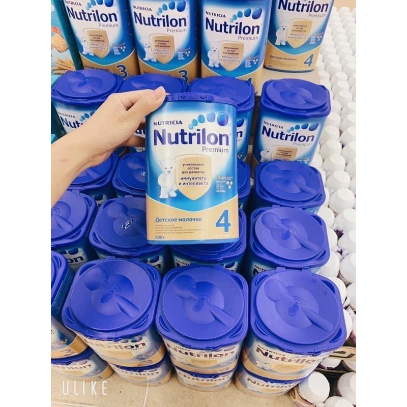 Sữa Nutrilon  Nga số 1,2,3,4 - Hộp 800gr