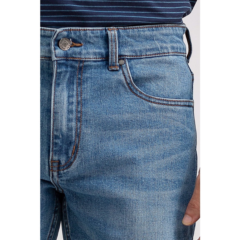 Quần Jean nam form ôm , thời thượng, trẻ trung, chất liệu cao cấp John Henry - JN22SS10-SL