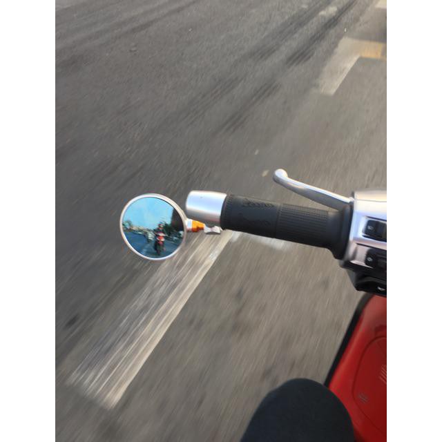 Gương gù tròn RIZOMA loại 1 - 1 cái - Bạc