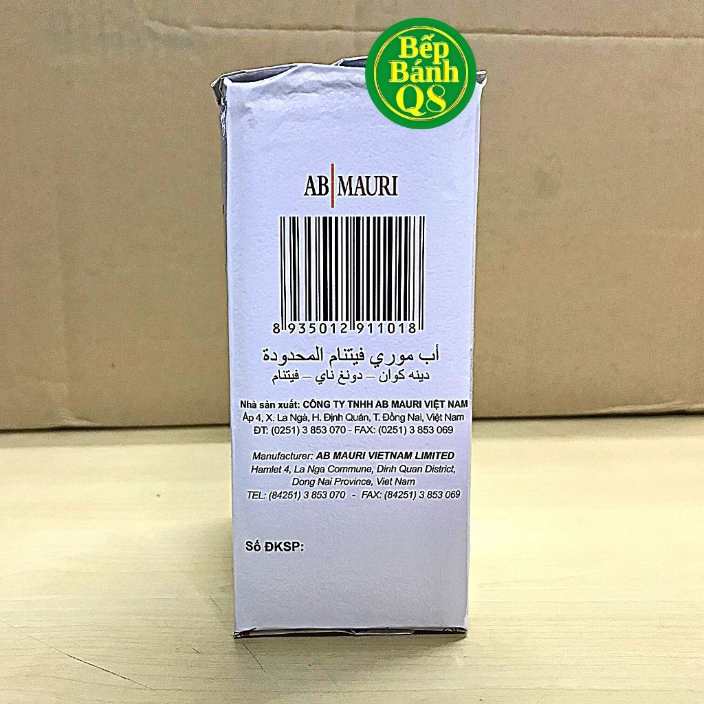 Men Khô Làm Bánh Mì Lạt, Ngọt Mauri Insrant Dry Yeast Gói 500G 200g 100g