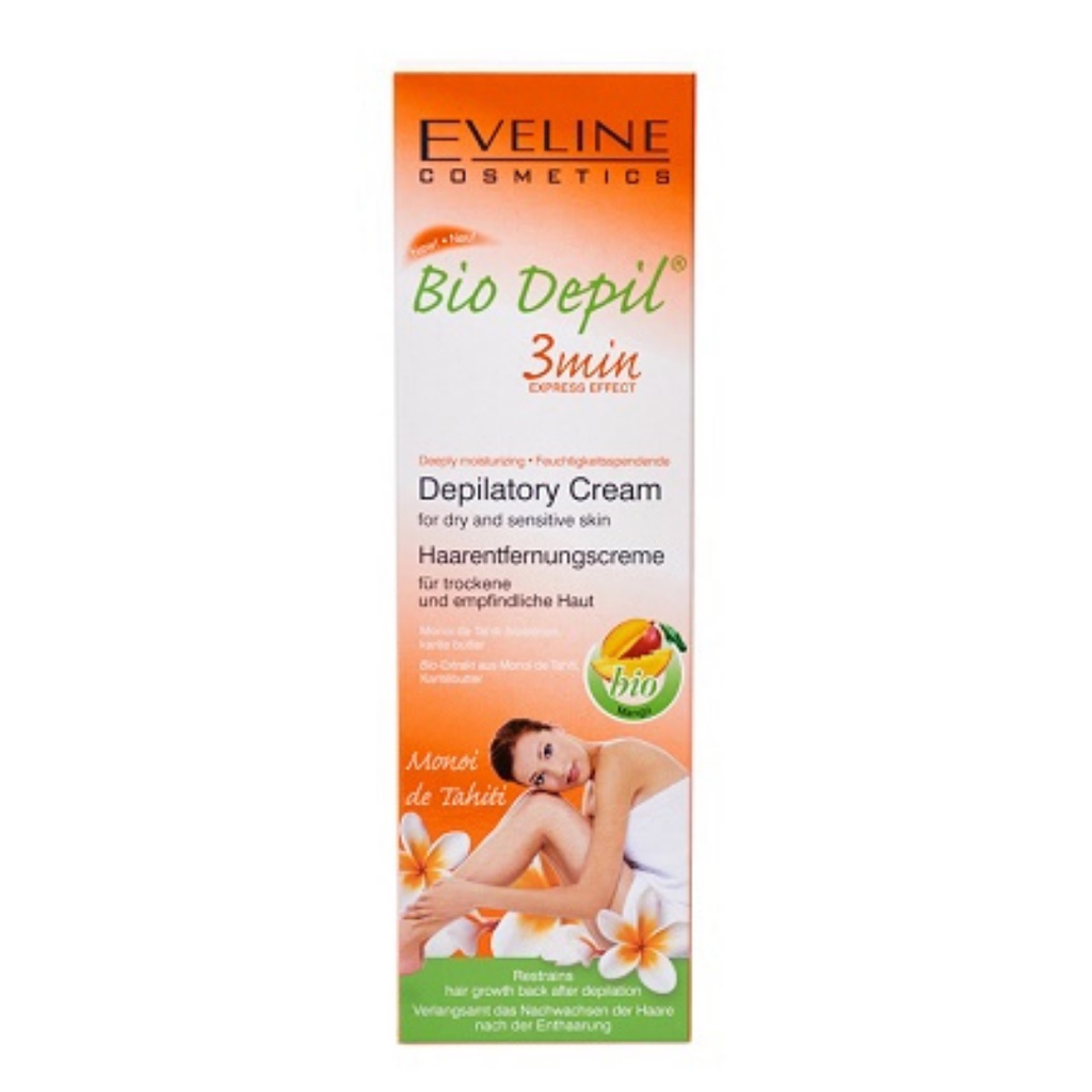Kem Tẩy Lông Hữu Cơ Eveline Bio Depil 125ml
