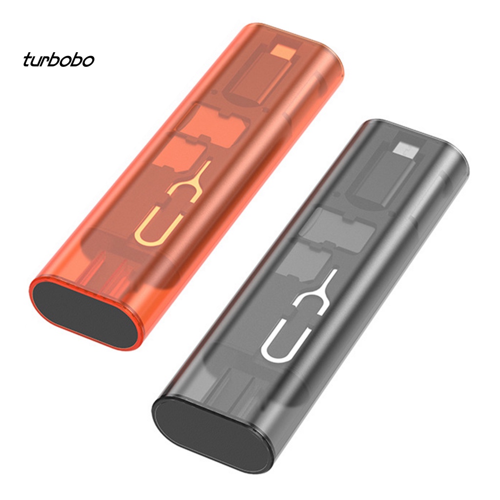 Turbobo Bộ Chuyển Đổi Cáp Sạc Thẻ Chuyển Đổi Dữ Liệu Eject Pin Box Nhiều Giao Diện