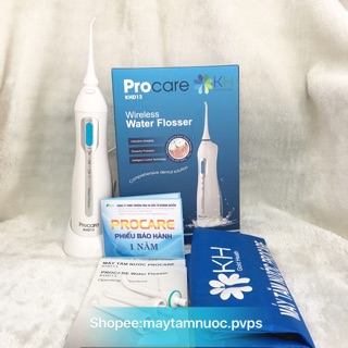 [Mẫu mới + quà tặng] Máy tăm nước không dây Procare KHD13
